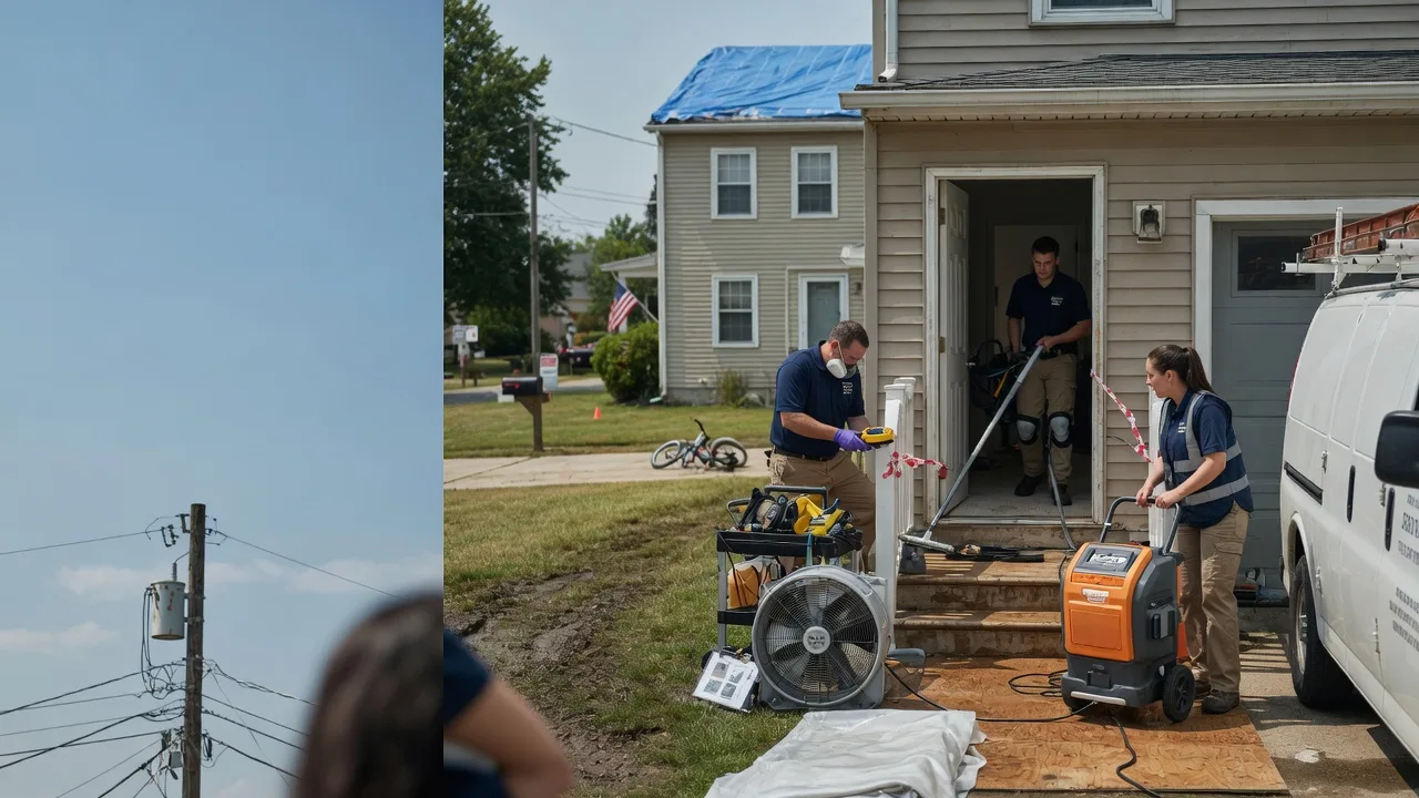 Water Damage Repair in Breeding, KY near me